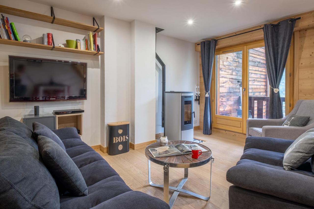 Chalet Teddy Bear 3 Chambres, Au Coeur De St Gervais 생제르베레뱅 외부 사진