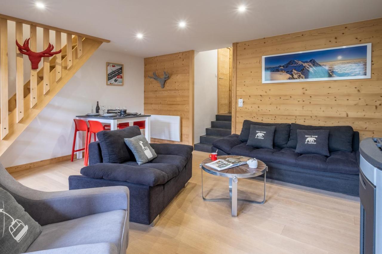 Chalet Teddy Bear 3 Chambres, Au Coeur De St Gervais 생제르베레뱅 외부 사진