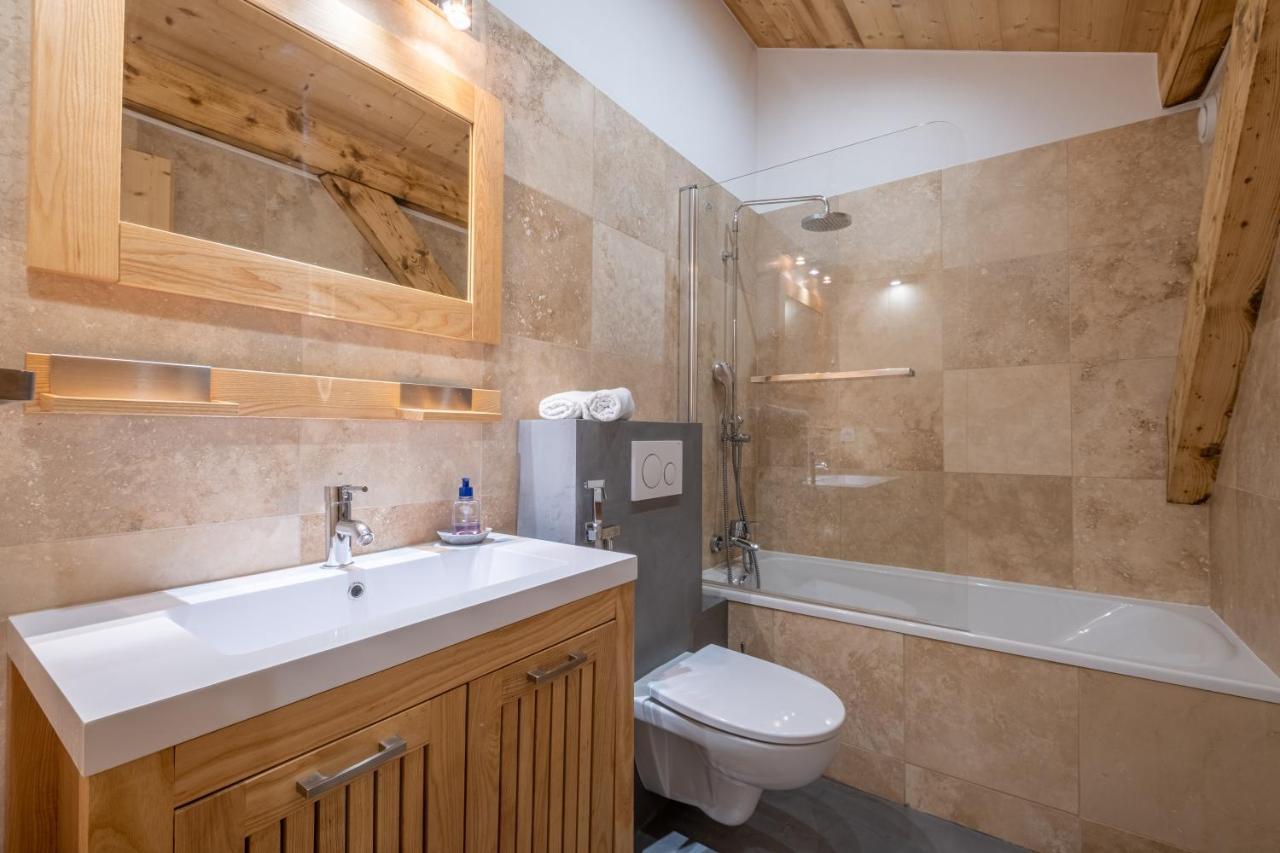 Chalet Teddy Bear 3 Chambres, Au Coeur De St Gervais 생제르베레뱅 외부 사진