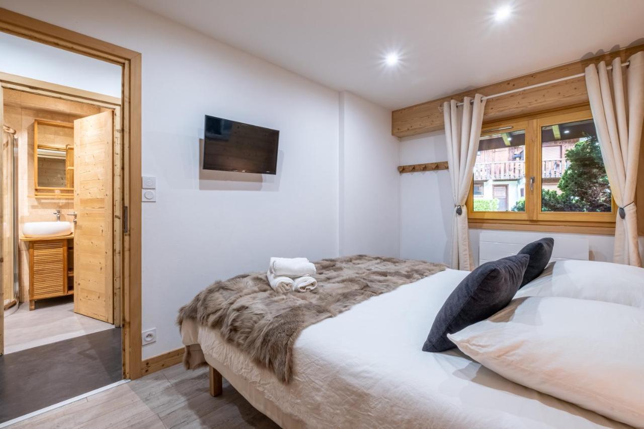 Chalet Teddy Bear 3 Chambres, Au Coeur De St Gervais 생제르베레뱅 외부 사진