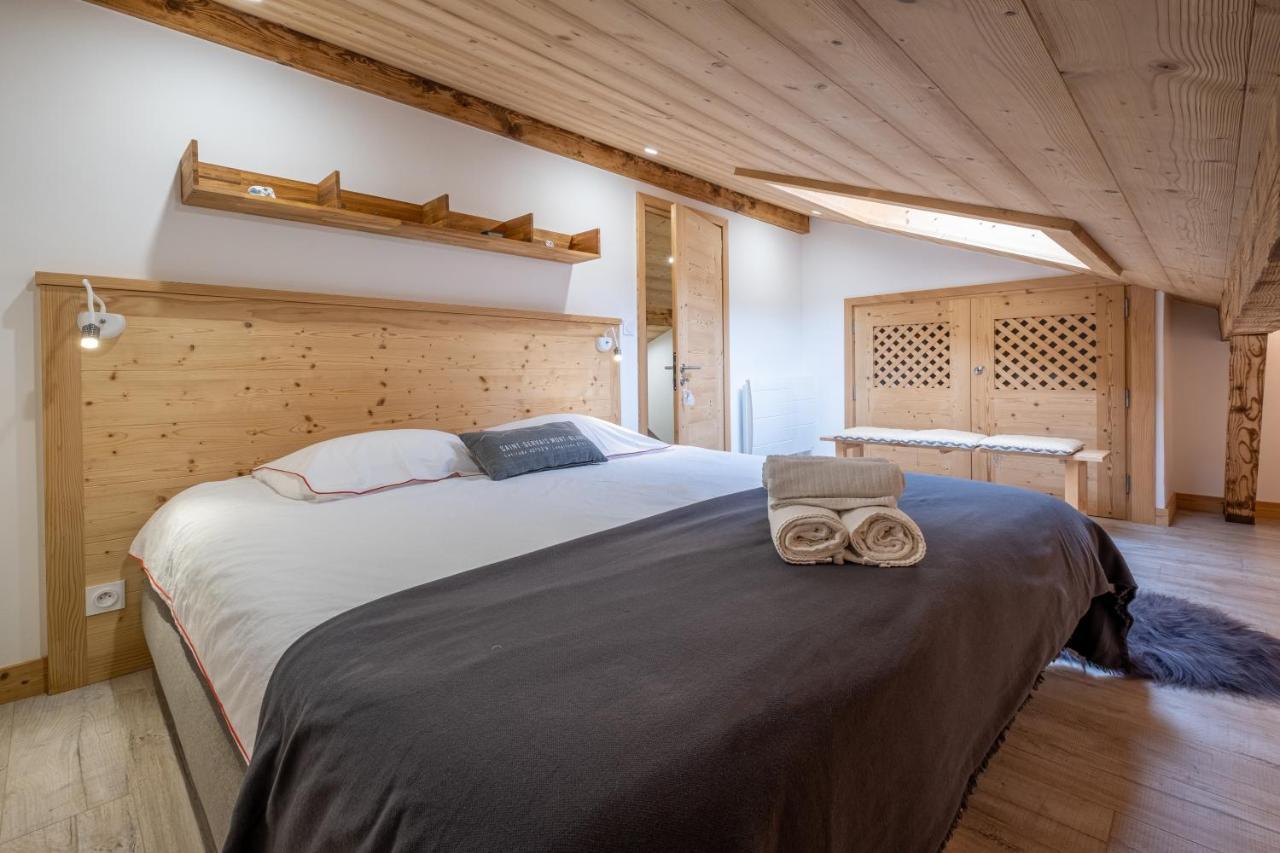 Chalet Teddy Bear 3 Chambres, Au Coeur De St Gervais 생제르베레뱅 외부 사진