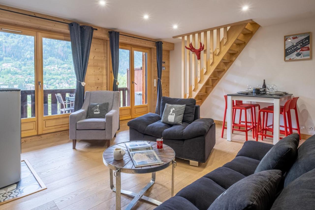 Chalet Teddy Bear 3 Chambres, Au Coeur De St Gervais 생제르베레뱅 외부 사진